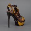 Burberry Tribal Sandal in Brown - Lyst