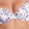 Calvin Klein Customized Lift Underwire Contour Bra in White (pretty petunias w / ivory lace) - Lyst