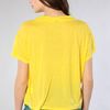 Cheap Monday The Holly Tee in Yellow - Lyst
