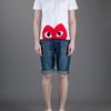 Comme Des Garçons Low Eyes Tshirt in White for Men - Lyst