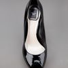 Dior Peep Toe Pump in Black - Lyst