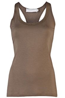 Donna Karan New York Studded Racerback Top - Lyst
