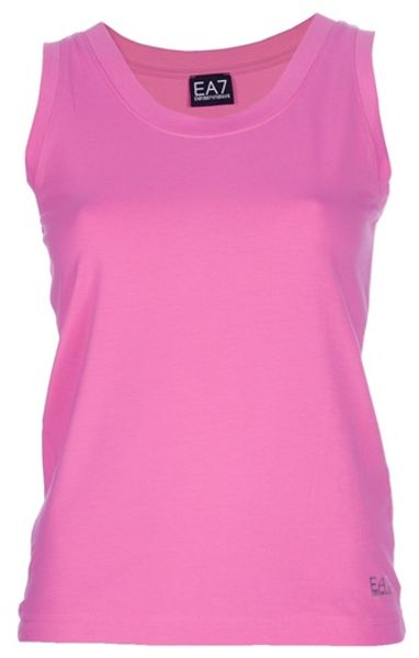 Emporio Armani Vest Top in Pink - Lyst