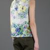 Erdem Silk Top in Multicolor (multi) - Lyst