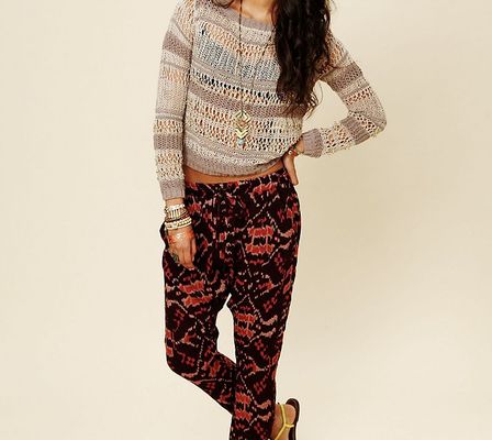 Free People Fp One Ikat Print Harem Pant Free People Fp One Ikat Print Harem Pant