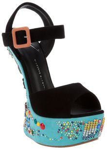 Giuseppe Zanotti Concave Wedge Sandal - Lyst