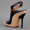 Givenchy Open Toe Sandal in Black - Lyst