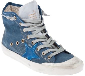  Leather Hi Top Sneaker 