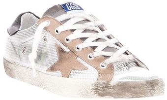 Golden Goose Deluxe Brand Leather Lotop Sneakers - Lyst