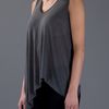 Helmut Lang Asymmetric Vest in Gray (grey) - Lyst