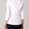 James Perse Simple Hoodie in White - Lyst