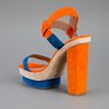 Jeffrey Campbell Martha Sandal in Blue (nude) - Lyst