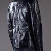 Jil Sander Eel Leather Jacket in Black for Men - Lyst
