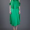 Kenzo Draped Top in Green - Lyst