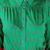 Kenzo Pattern Blouse in Green - Lyst