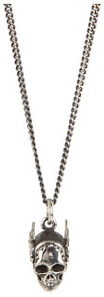 King Baby Studio Mercury Skull Pendant - Lyst