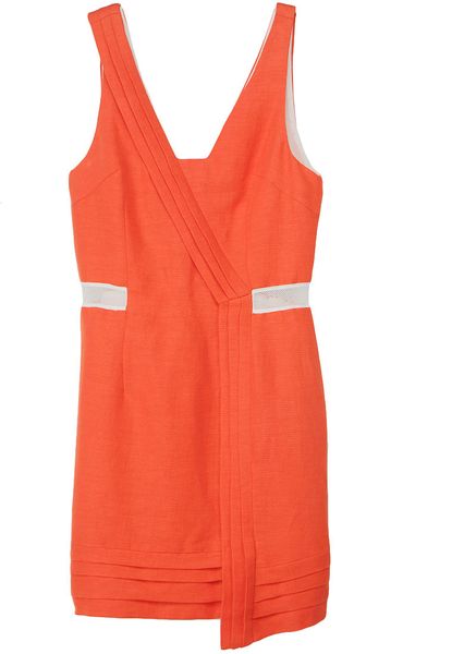 Rag & Bone Agathe Dress in Orange - Lyst
