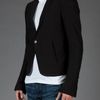 Rick Owens Ribbed Blazer in Black for Men - Lyst