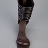 Rick Owens Leather Sandals in Brown - Lyst