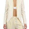 Roberto Cavalli Beaded Cool Wool Jacket in Beige (ivory) - Lyst