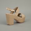 Roberto Del Carlo Bianca Sandal in Beige (green) - Lyst