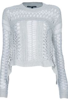 Theyskens' Theory Loose Knit Sweater - Lyst
