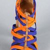 United Nude The Elastic Remix Hi Shoe in Curacao in Green - Lyst