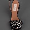 Valentino Open Toe Sandal in Black - Lyst