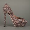Valentino Lace Pumps in Brown (pink) - Lyst