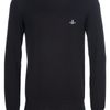 Vivienne Westwood Crew Neck Sweater in Black for Men - Lyst