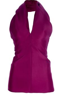 Yves Saint Laurent Halterneck Top - Lyst