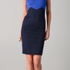 Zac Posen One Shoulder Dress in Blue (multi) - Lyst