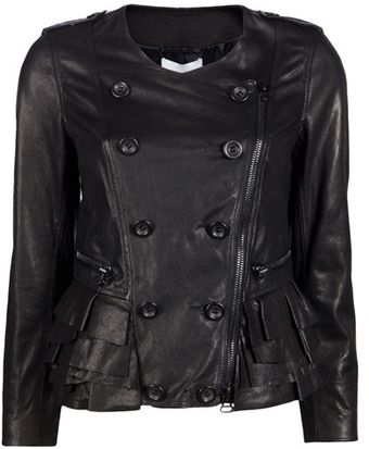  Motorcycle Ruffle Jacket 