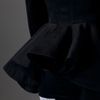 Alexander Mcqueen Peplum Waist Jacket in Black - Lyst