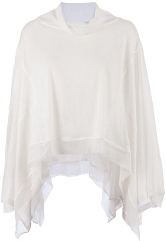 Ann Demeulemeester Poncho Top - Lyst
