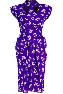 Anna Sui Floral Dress - Lyst