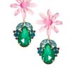 Asos Flower Jewel Drop Earrings in Multicolor (multi) - Lyst