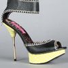 Betsey Johnson The Tricksy Shoe in Black Multi in Yellow (black) - Lyst