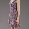 Cacharel Print Dress in Blue - Lyst