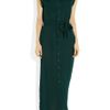 Charlie By Matthew Zink Charlie Silkchiffon Maxi Shirt Dress in Green - Lyst