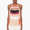 Chloé Striped Pleated Silk Blouse in Multicolor - Lyst