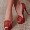 Christian Louboutin Alta Campus 150mm Shoes in Red - Lyst