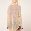 Ralph Lauren Denim Supply By Ralph Lauren Fine Weave Jumper with Dipped Hem in Beige (cream) - Lyst