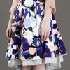 Diane Von Furstenberg Floral Full Skirt in Blue (floral) - Lyst