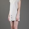 Dolce & Gabbana Tshirt Dress in Beige - Lyst