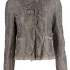 Dolce & Gabbana Ruffled Lace Jacket in Gray (mushroom) - Lyst