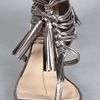 Dv By Dolce Vita The Ilana Sandal in Dark Silver Flash Stella in Silver - Lyst