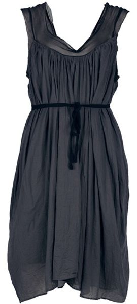 Elsa Esturgie Sleeveless Draped Dress - Lyst