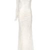 Emilio Pucci One Shouldered Dress in White - Lyst