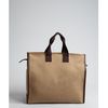 Fendi  Canvas and Leather Patches Tote in Brown for Men (tobacco) - Lyst